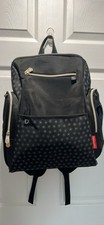 Fisher Price Diaper Bag Black Backpack