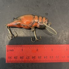 Bagley’s Small Fry Shallow All Brass Craw 3” Orange  Crayfish