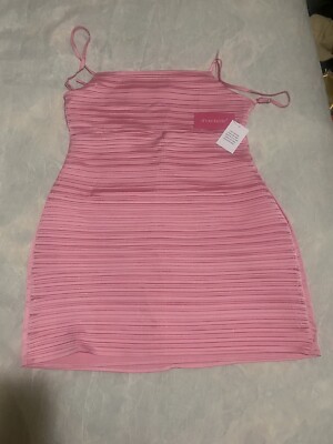 Pink Satin Dress From Shoedazzle NWT