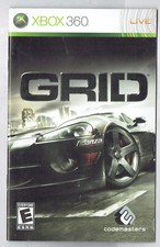 Grid Microsoft XBOX 360 MANUAL Only