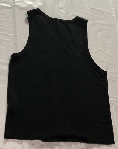 Olivia Rae New York Tank Top Women's M Dark Goth Minimalist Chic Black - Picture 7 of 11