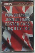 John Williams, Boston Pops Orchestra  : Pops Britannia Cassette Tape Brand New