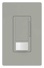 LUTRON MS-Z101-GR Motion Snsr,PIR,120-277V AC,Gray 36WH12