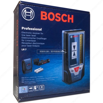 Bosch Professional Lr7 Line Laser Receiver 50mtr Range For Gcl