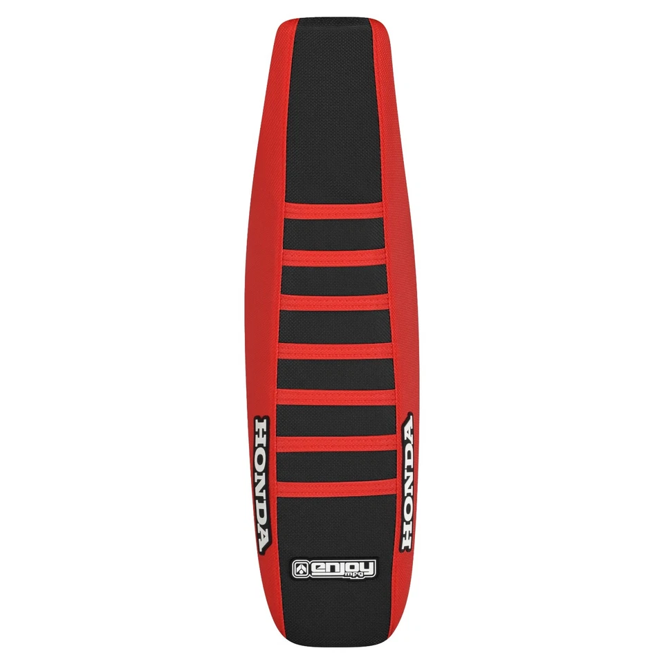 Honda CRF 450 2009-2012 cubierta de asiento lados rojos/parte superior negra/costillas rojas #45 logotipo Foto 3 de 4