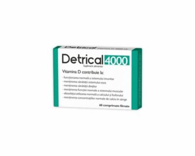 DETRICAL 4000IU Vitamin D3 in einer Tablette A60