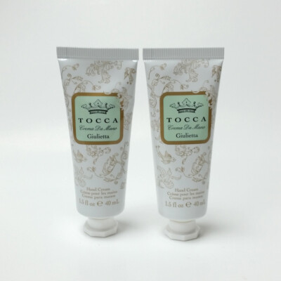 Tocca Giulietta Hand Cream ~ Lot of 2 ~ 1.5 fl oz / 40 mL Each