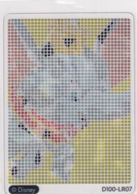 Joyful Disney 100 Years Card Double Sided Lattice D100-LR07 Dumbo