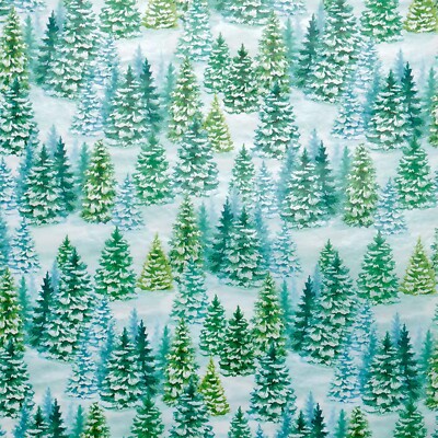 Snowy Pattern Paper Snowy Trees Premium Tissue Paper - 20in. x 30in. - Avail. In Diff. Qtys ...