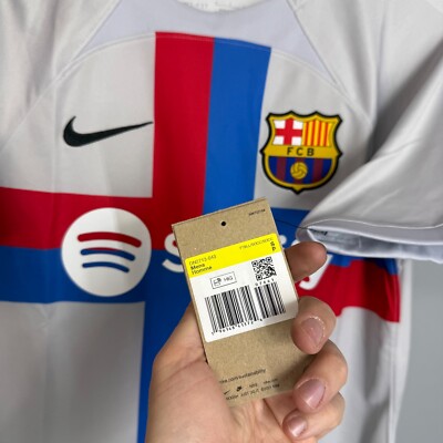 NWT FC BARCELONA SPAIN 2022 2023 THIRD FOOTBALL SHIRT JERSEY