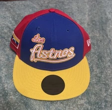 New Era Los Astros Mi Patria Venezuela 59FIFTY Cap Hat SNAPBACK NEWLP950 HOUSTON