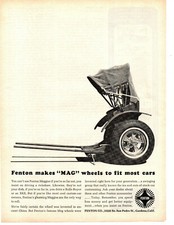 1965 Fenton Mag Wheel Original Print Ad