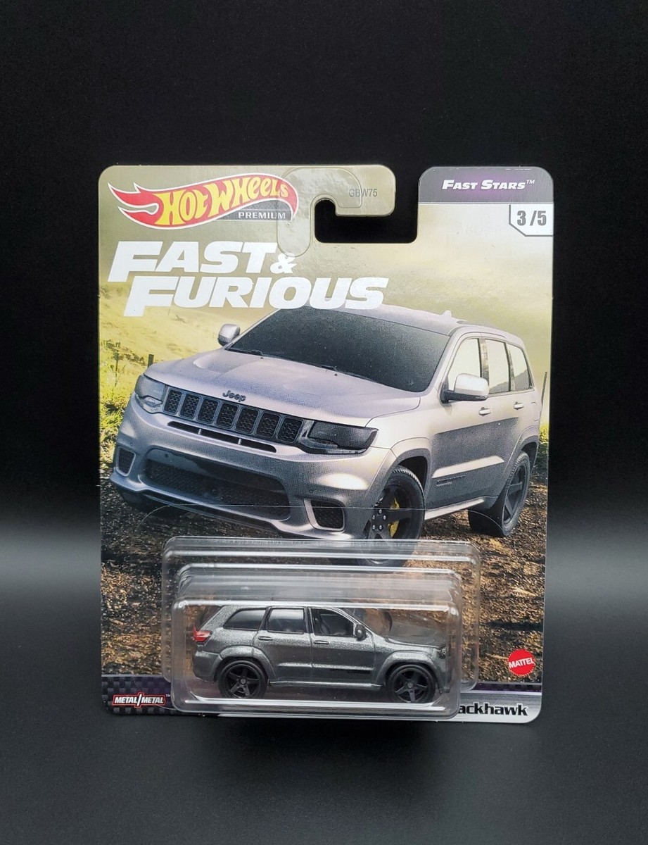 Hot Wheels Fast & Furious Jeep Grand Cherokee Trackhawk Fast