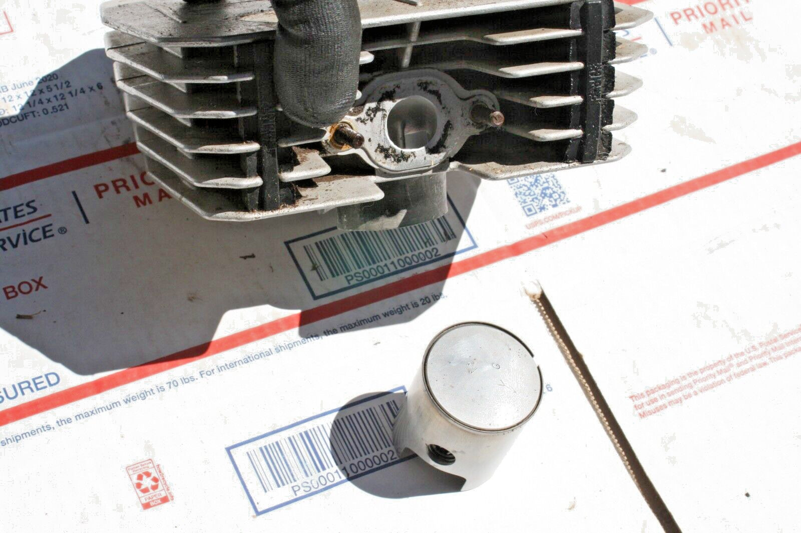 FANTIC FM 430 75 cc  OEM  CYLINDER BARREL W/PISTON W/ RING'S ONLY