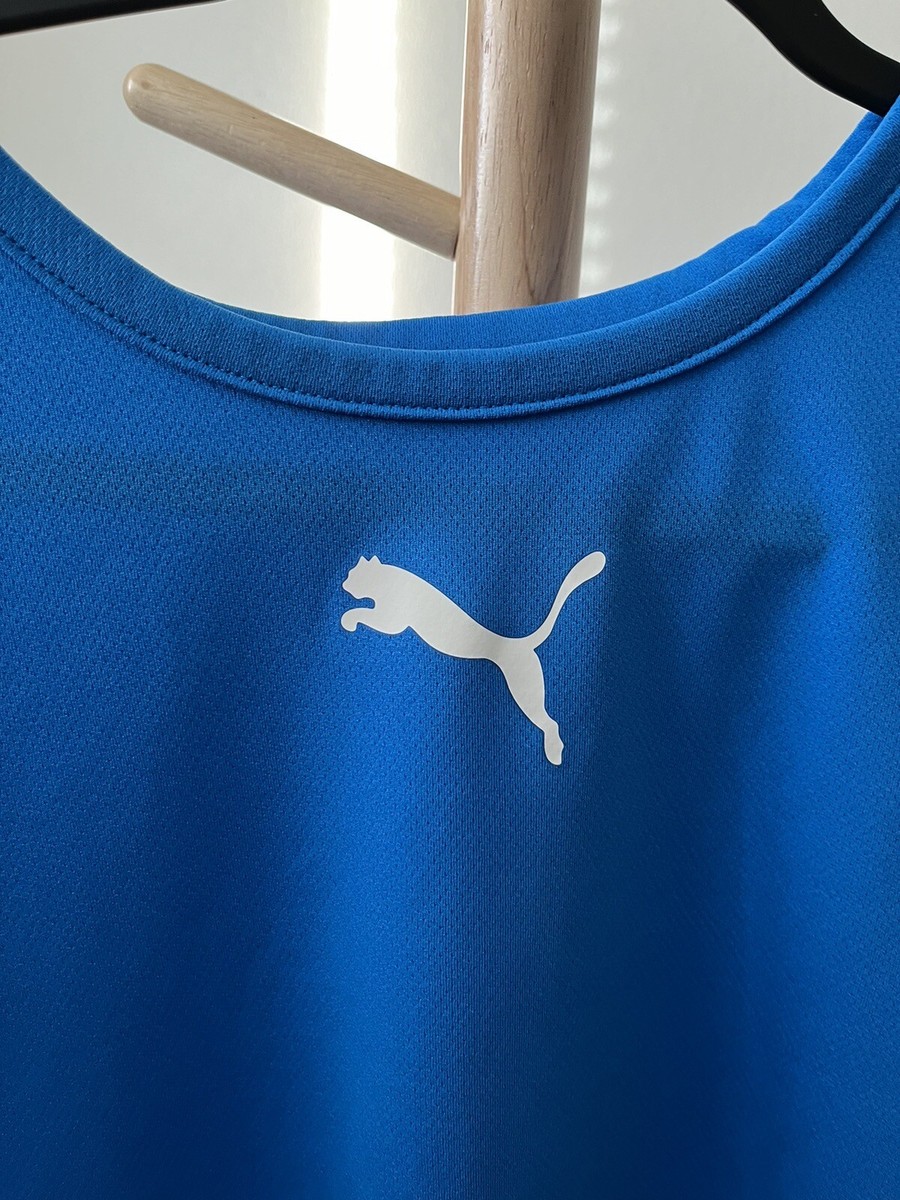 PUMA Asia Jersey DryCell Electric Blue Size Xtra Large | eBay