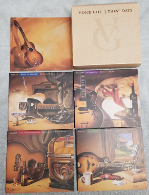 Vince Gill These Days Box Set 4 CDs Booklet Complete Condition 