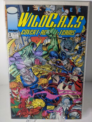 WILDCATS #3 (1992) It's Not Possible to fit Every 90's Trope on a Single Cov...