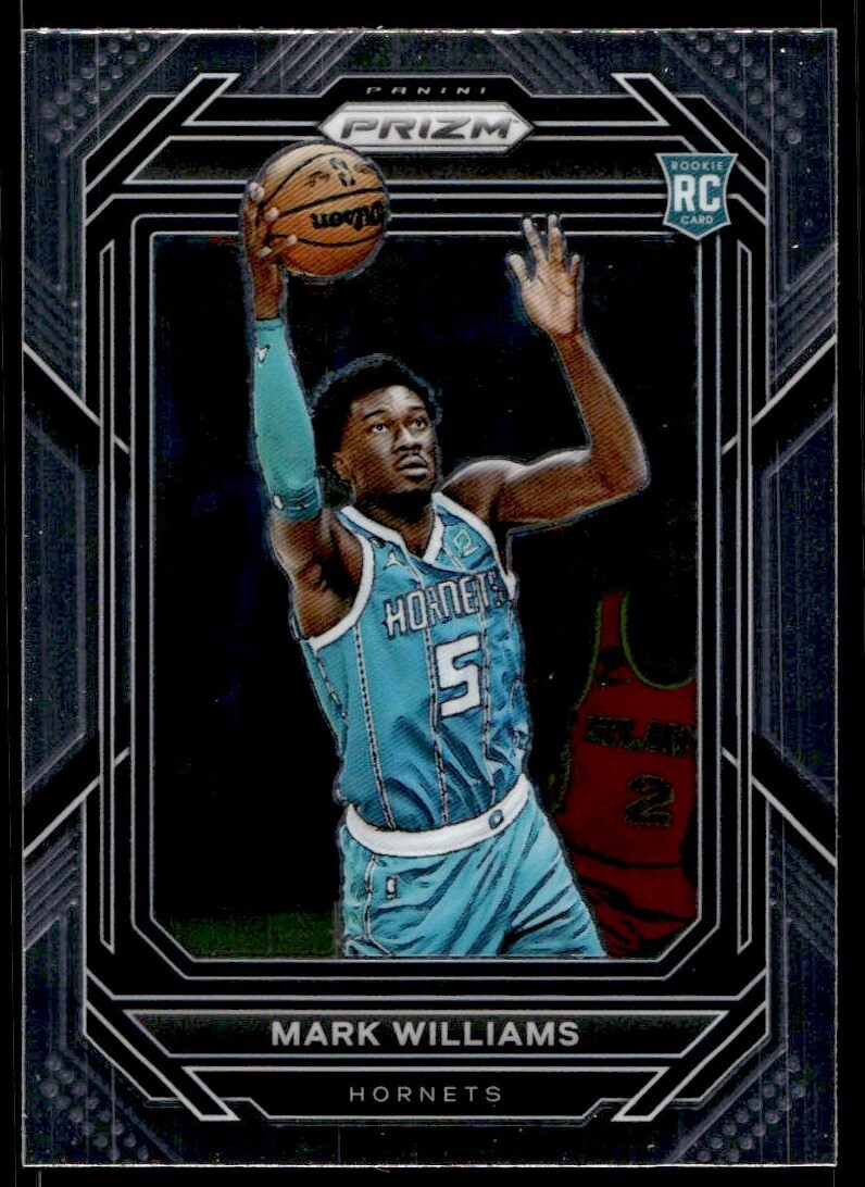 2022-23 Panini Prizm Mark Williams Rookie A28 Charlotte Hornets #257