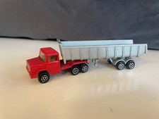 Majorette 1/100 ( longueur 15 cm ) - camion porte sable Magirus