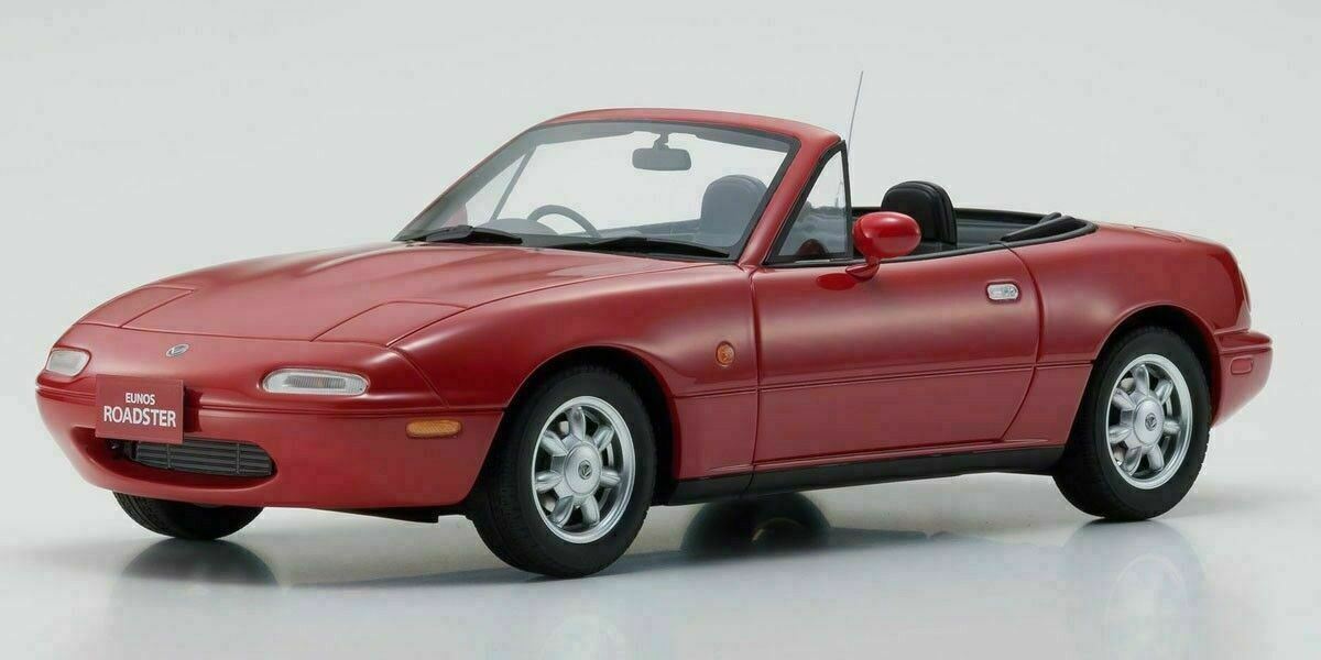 1/18 Mazda Eunos MX5 Miata Spider Roadster Red Resin Model