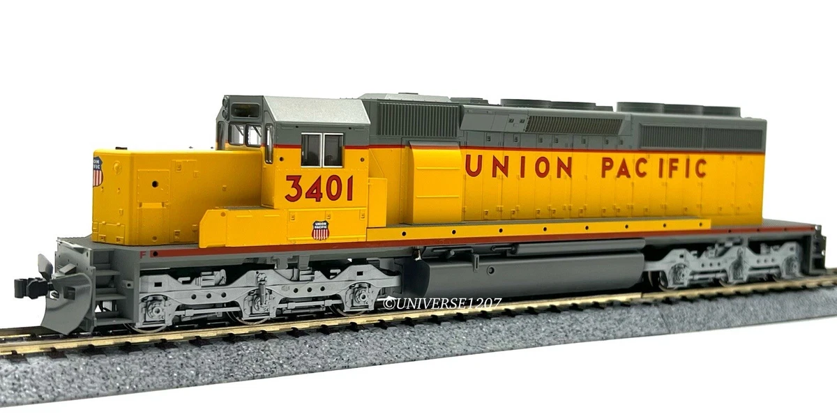 HO Scale Kato 37-2910 SD40-2 Diesel Locomotive Union Pacific #3401 