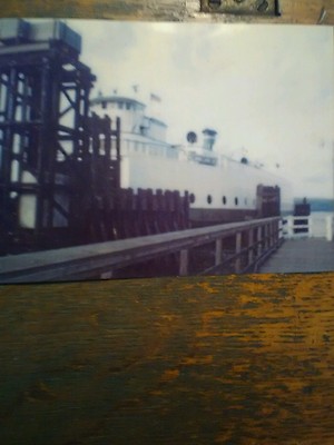 WASHINGTON STATE FERRIES  M.V.KLICKITAT 5 X 7 PRINT  PUGET SOUND FERRY LANDINGS
