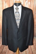 John W Nordstrom Men Loro Piana 100 Cashmere 2 Front Button Sports Coat Sz 44L