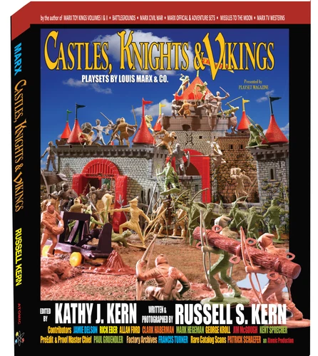 MARX CASTLES KNIGHTS & VIKINGS (Glossy Soft Cover) by Russell S. Kern