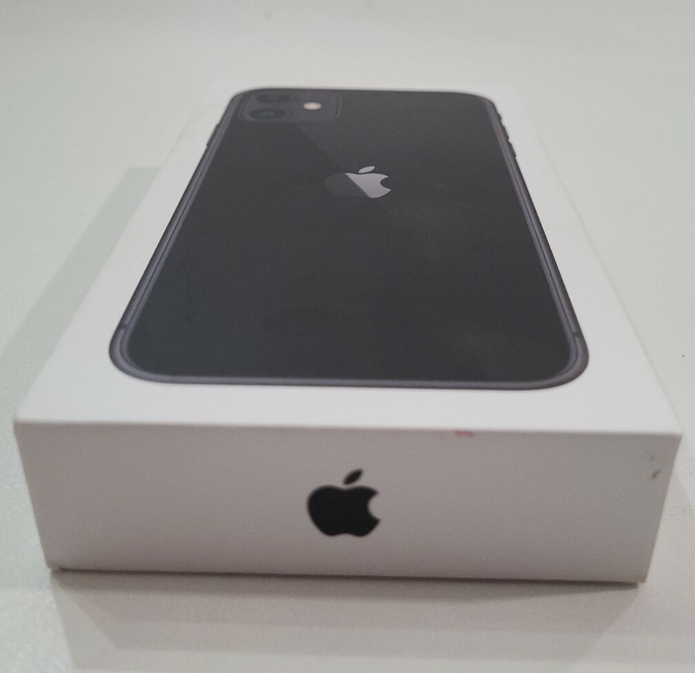 Apple iPhone 11 Black BOX ONLY- 64GB Empty (NO PHONE)- 📵 | eBay