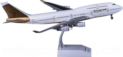 for JC Wings for Atlas Air for Boeing 747-400 N263SG 1:200 plane