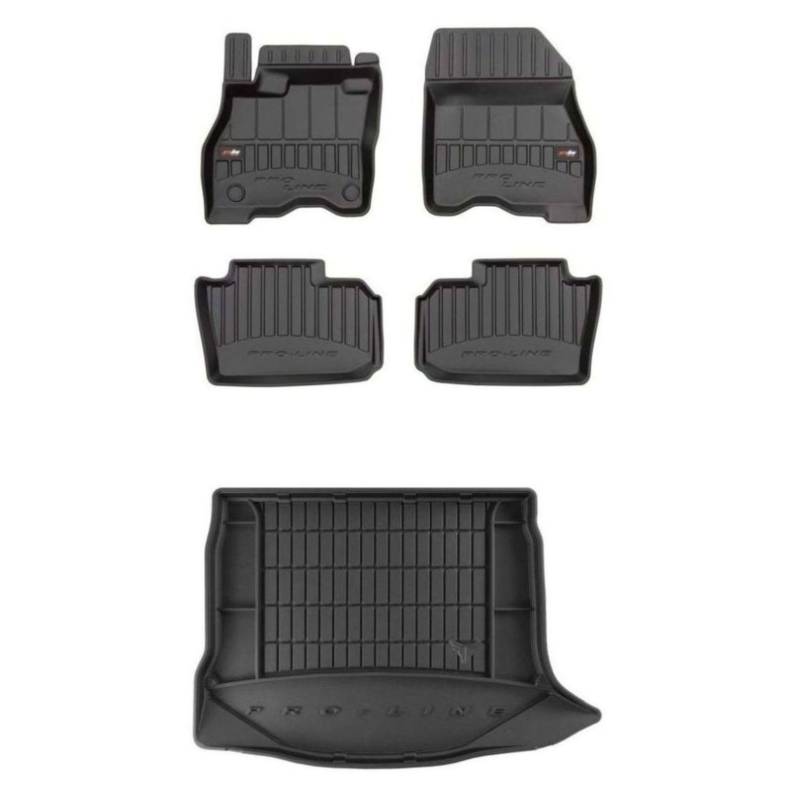 Tapis de coffre et sol Frogum Pro-Line en TPE premium pour Nissan Leaf II