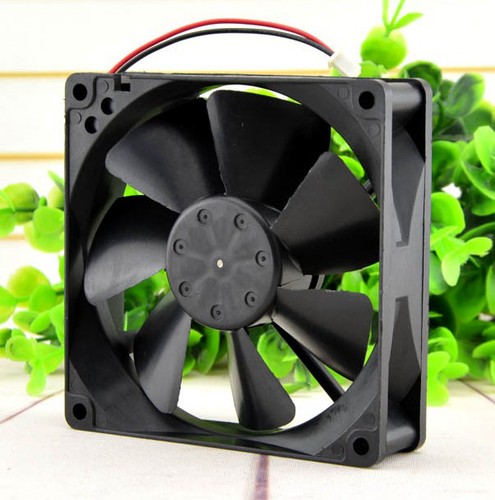 NMB DC Brushless Motor Fan 3610KL-04W-B50 2PIN 92X92X25MM CASE Cooling Fan - Picture 3 of 3