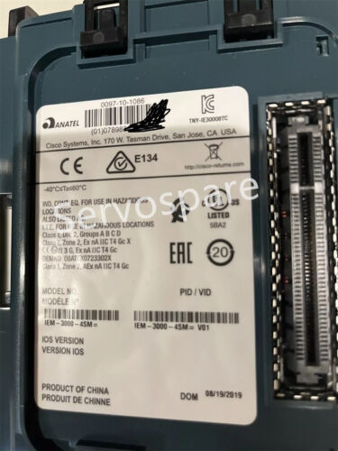 Brand New Cisco IE-3000-8TC Industrial 3000 Series Switch Free Shipping - 第 2/6 張圖片