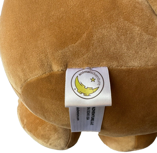 Squeeze with Love Reindeer Plush 13” Animal Adventure 2023 NWT Super Puffed - Picture 8 of 9