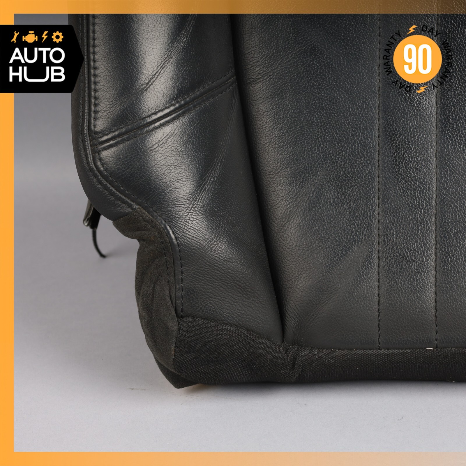 17-20 Maserati Levante M161 Front Left Lower Bottom Seat Cushion Black OEM 44k