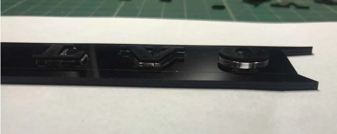 Für Tamiya RC Truck Volvo FH16 750 LED beleuchteter Logo Grill Bausatz 1:14 - Bild 4 von 4