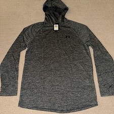 Under Armour 1328703 Men's UA Tech 2.0 Hoodie Long Sleeve Hooded Shirt Medium