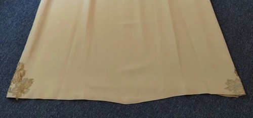 VTG Original by Victoria Women's Sz 20/22 Beige Embellished Trim Gown & Cover Up - Picture 24 of 24