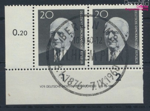 Briefmarken DDR 1960 Mi 784A DV mit Druckvermerk gestempelt (10065579