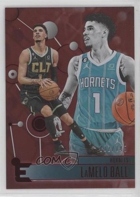 2022-23 Panini Chronicles Essentials Red 132/149 LaMelo Ball #225 1aj