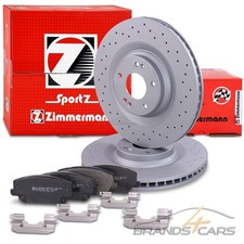 ZIMMERMANN SPORT-BREMSSCHEIBEN Ø345 +BREMSBELÄGE VORNE FÜR HYUNDAI I30 PD 2.0N