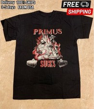 Collection Primus sucks Tour Band Cotton Gift For Fan S to 5XL T-shirt