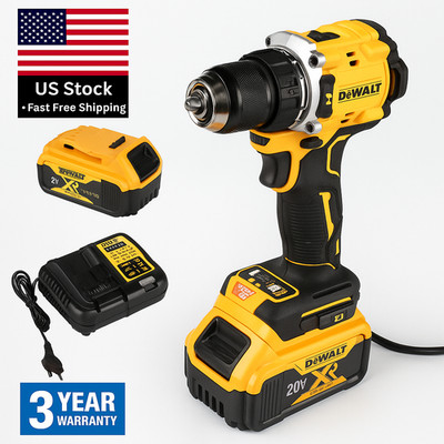 DeWalt DCD805 20V MAX XR Brushless Cordless Drill/ Kit   6.0Ah Battery + Charger