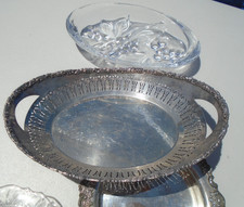 Barker Ellis Antique US Silver-Plated Platters & Trays for sale | eBay