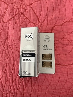 RoC Derm Correxion Firming Retinol SERUM STICK 1 Oz / 30g New In Box!