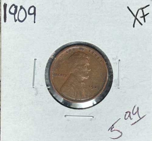 1909 LINCOLN WHEAT CENT ~ XF ~NICE COIN~REF#2