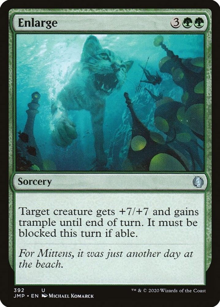 MTG JMP NM Uncommon Enlarge #392
