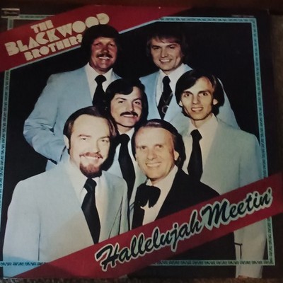 The Blackwood Brothers Hallelujah Meetin' Gospel Vinyl LP Skyline SLP 6155 Black
