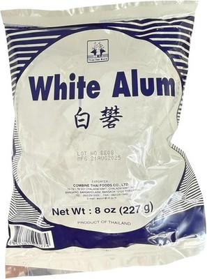 Natural White Alum Crystal Stone Rocks Pure Crystals Mineral - Deodorant 8oz