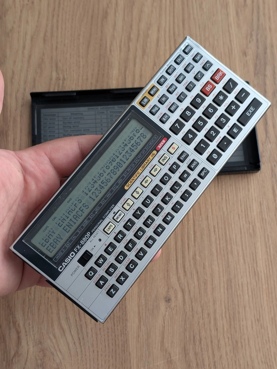 卡西欧计算机在老式计算器| eBay